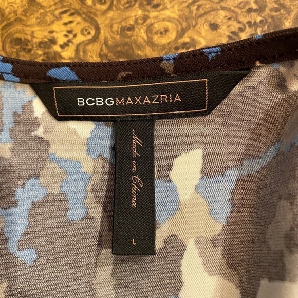 BCBG MAXAZRIA Criss Cross Stretch Dress Flatter - Picture 6 of 6